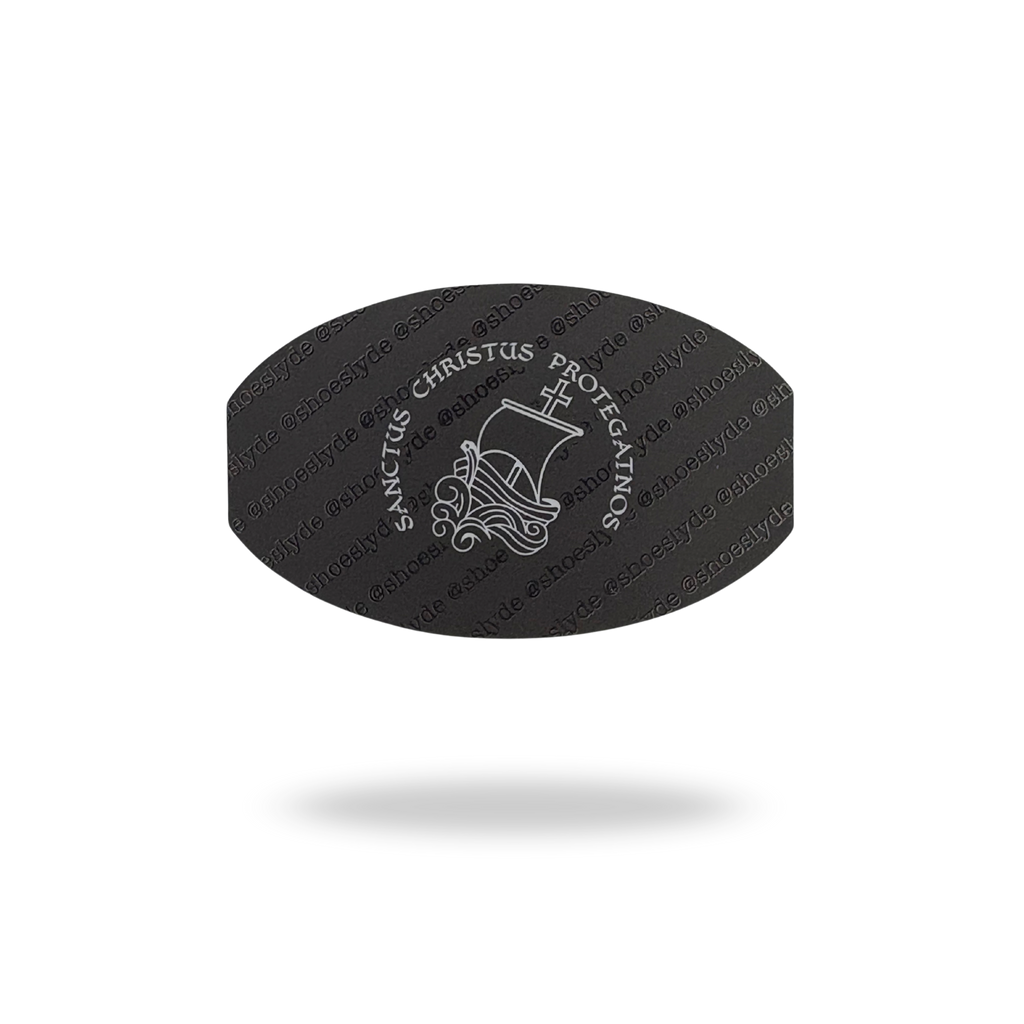 Shoe Slyde Wallet Shoe Horn - Saint Christopher Motif